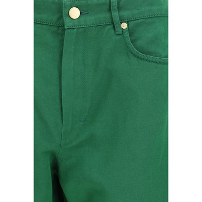 S Max Mara Bicolor Cotton Casual Pants