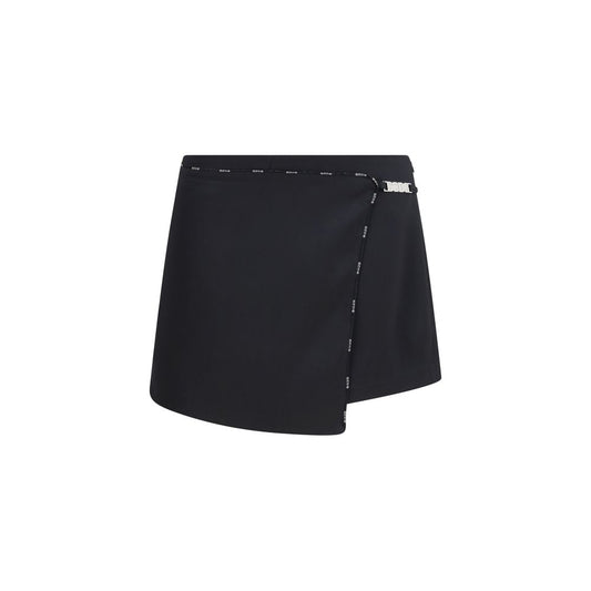 GCDS Black Polyester Short And Mini Shorts