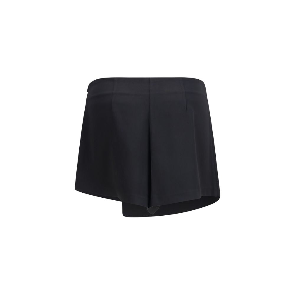 GCDS Black Polyester Short And Mini Shorts