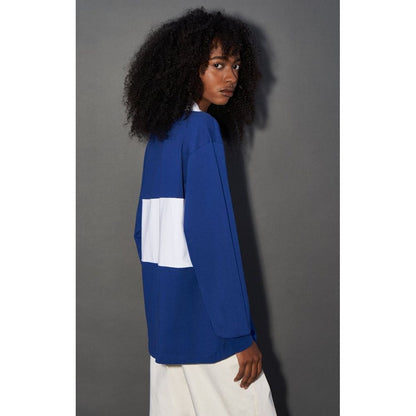 Champion Blue Cotton Polo Shirt