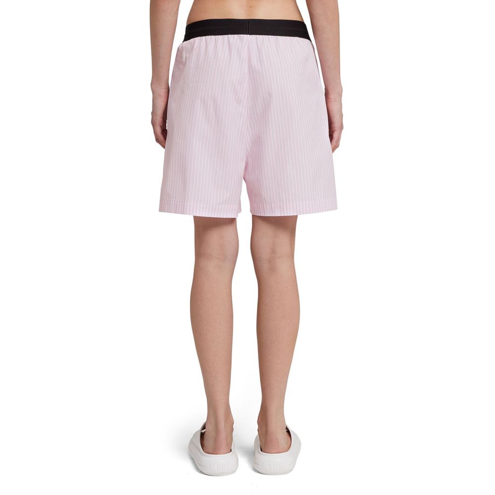 MSGM Multicolor Cotton Shorts