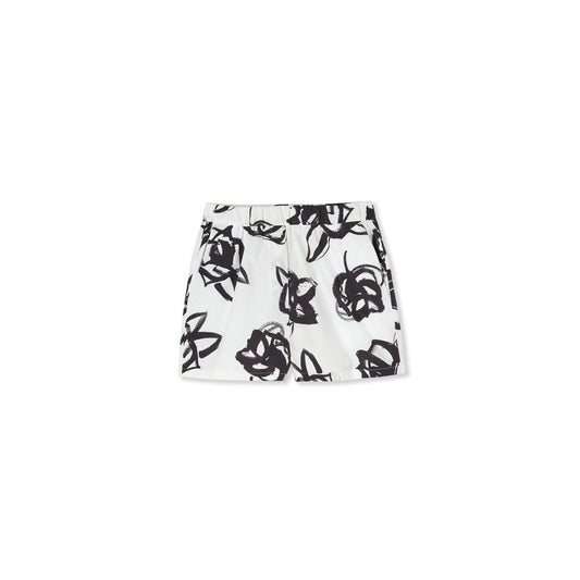 MSGM Black Cotton Shorts