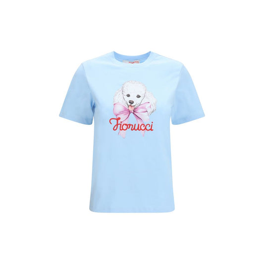Fiorucci Blue Cotton T-Shirt