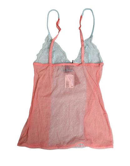 Roberto Cavalli Women's Lace Camisole - Multicolor Signature