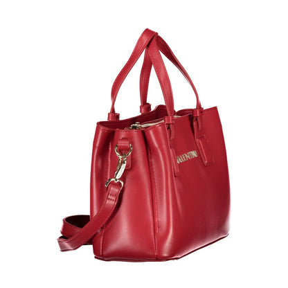 Mario Valentino Red Polyethylene Handbag