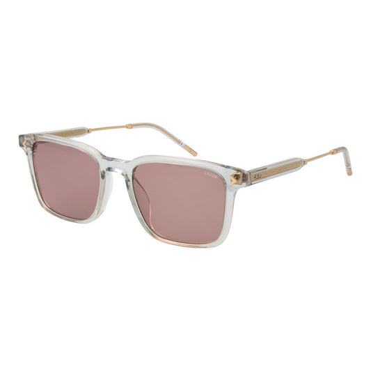 Sunglasses by Lozza for unisex in cellulose acetate gray features a contemporary silhouette, showcasing a contemporary full-rim square frame design in gray coloured frame with high-performance non-polarized category-2-medium-tint lens.