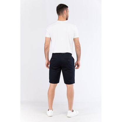 Champion Blue Stretch Twill Bermuda Shorts