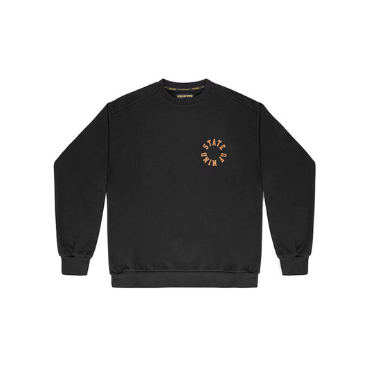 5TATE OF MIND Black Cotton Sweatshirt