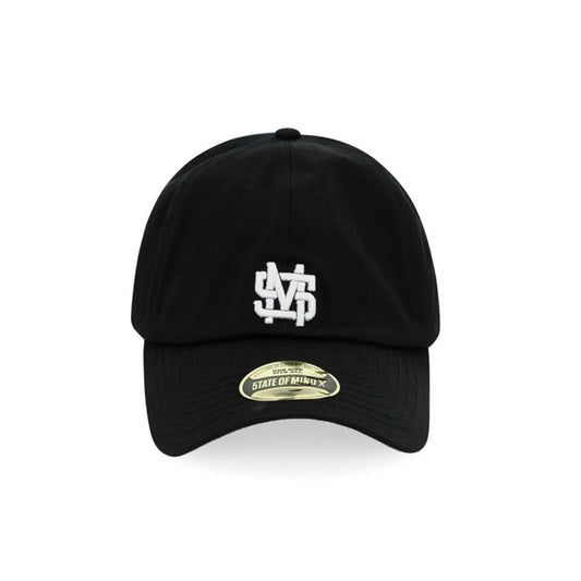 5TATE OF MIND Black Cotton Cap (Baseball Hat)