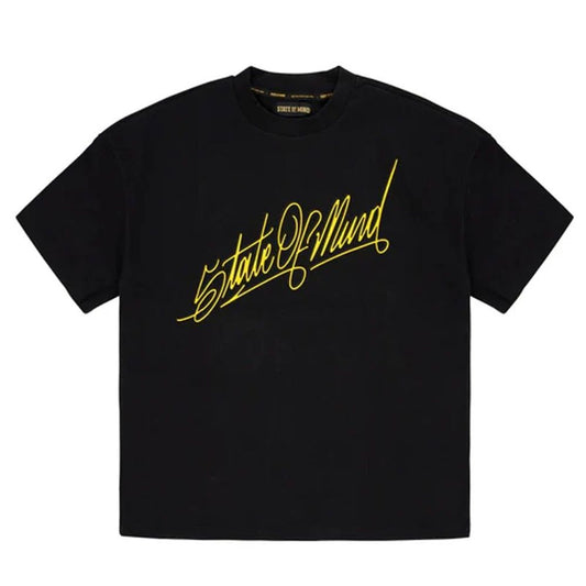 5TATE OF MIND Black Cotton T-Shirt