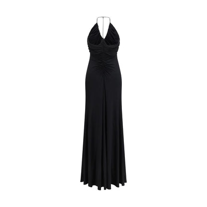 Self-Portrait Black Viscose Cocktail Dress
