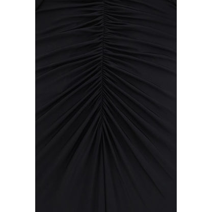 Self-Portrait Black Viscose Cocktail Dress