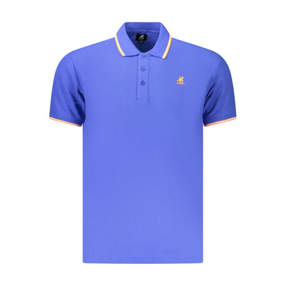 U.S. Grand Polo Blue Cotton Men's Polo