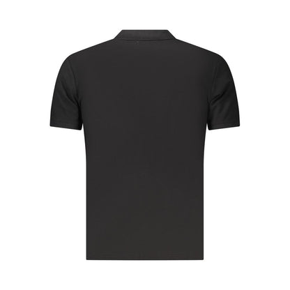 U.S. Grand Polo Black Cotton Men's Polo Shirt