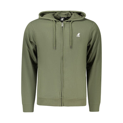 U.S. Grand Polo Green Cotton Men's Hoodie