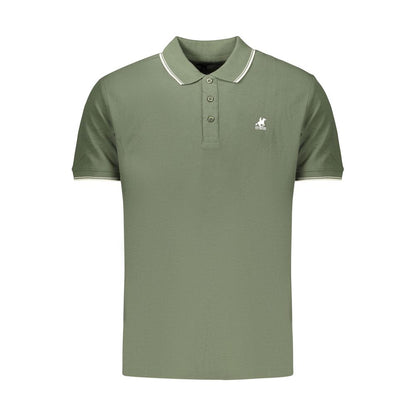 U.S. Grand Polo Green Cotton Men's Polo