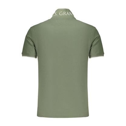 U.S. Grand Polo Green Cotton Men's Polo