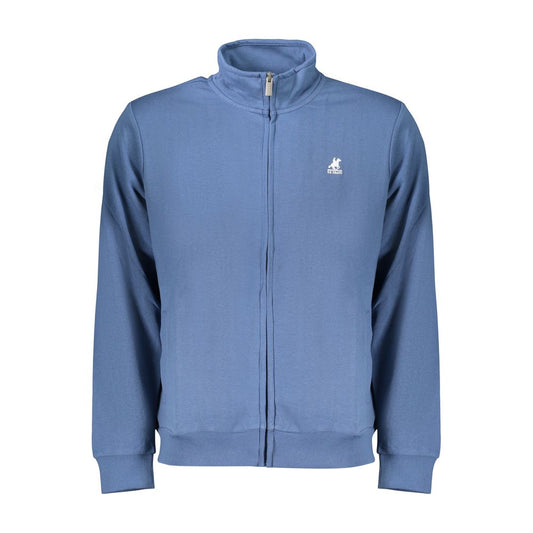 Sweatshirt by U.S. Grand Polo for men in cotton polyester blue & print showcases a slouchy chic silhouette, artfully detailed with a slouchy chic and for a slouchy chic finish.