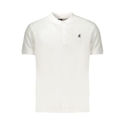 U.S. Grand Polo White Cotton Men's Polo Shirt