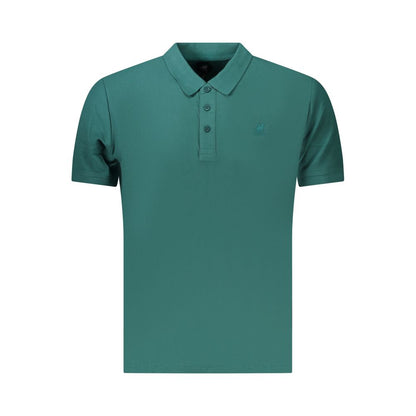 U.S. Grand Polo Green Cotton Men's Polo