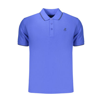 U.S. Grand Polo Blue Cotton Men's Polo Shirt