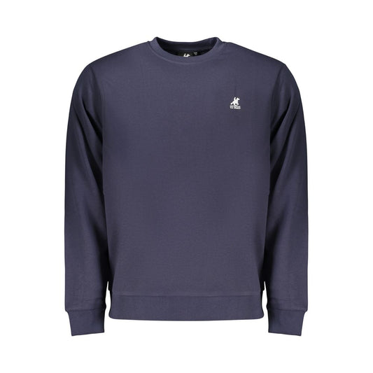 Sweatshirt by U.S. Grand Polo for men in cotton polyester blue & print features an exquisite silhouette, showcasing and crew neckline details for a exquisite look.