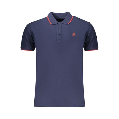 U.S. Grand Polo Blue Cotton Men's Polo