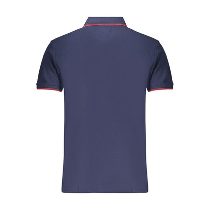 U.S. Grand Polo Blue Cotton Men's Polo