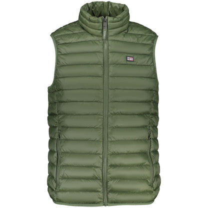 Norway 1963 Green Polyester Sleveless Jacket
