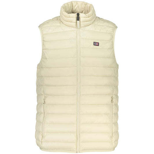 Norway 1963 Beige Polyester Sleveless Jacket