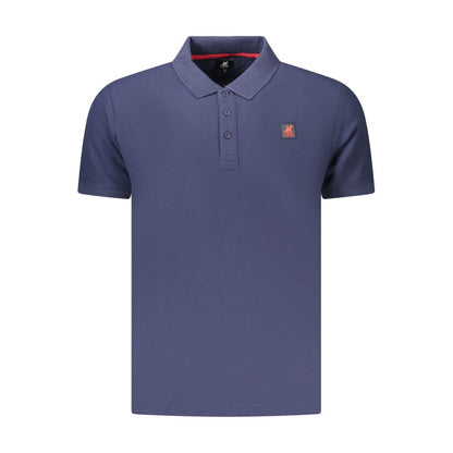 U.S. Grand Polo Blue Cotton Men's Polo Shirt