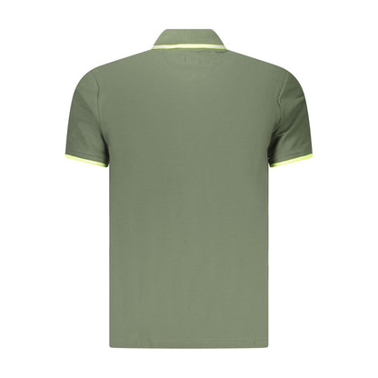 U.S. Grand Polo Green Cotton Men's Polo