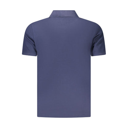 U.S. Grand Polo Blue Cotton Men's Polo Shirt