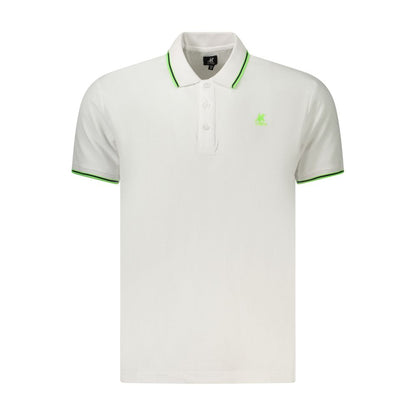 U.S. Grand Polo White Cotton Men's Polo Shirt