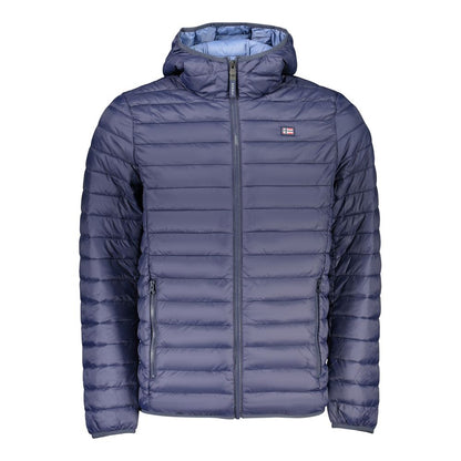 Norway 1963 Blue Polyamide Shell Jacket