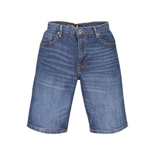 U.S. Grand Polo Men's Stretch Cotton Short Trousers - Blue