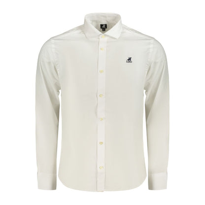 U.S. Grand Polo Bianco Cotton Men's Shirt