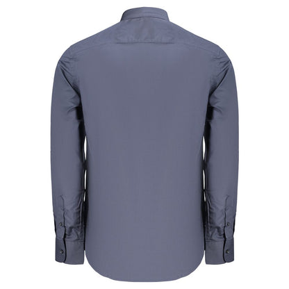 U.S. Grand Polo Blue Cotton Men's Shirt