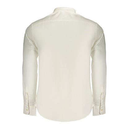 U.S. Grand Polo Bianco Cotton Men's Shirt