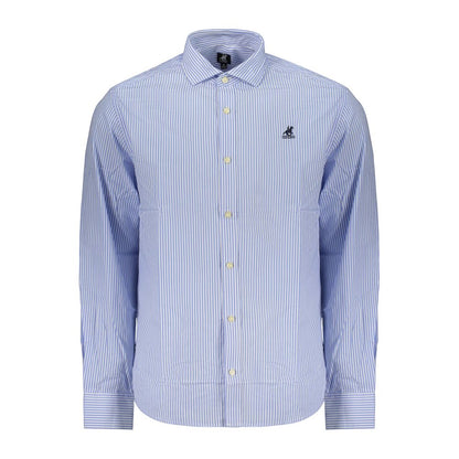 U.S. Grand Polo Azzurro Cotton Mens Shirt