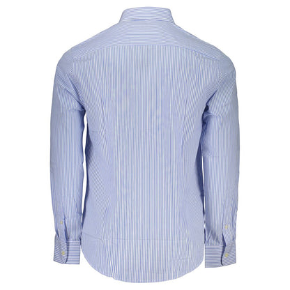 U.S. Grand Polo Azzurro Cotton Mens Shirt