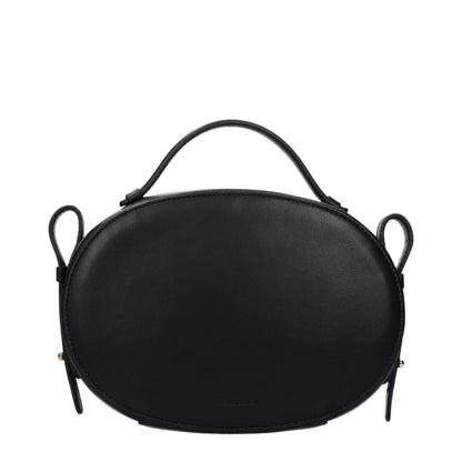 Roberto Cavalli Black Leather Handbag