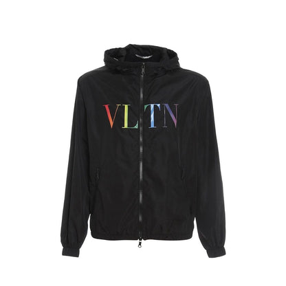Valentino Black Polyamide Shell Jacket