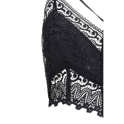 Charo Ruiz Black Cotton Shirt