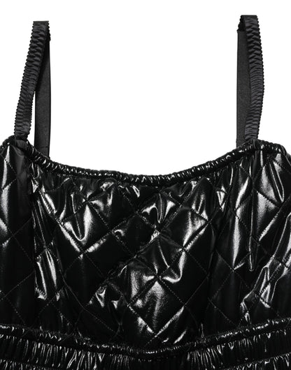 Dolce & Gabbana Women's Elastane Nylon Polyester & Silk One-Piece - Black