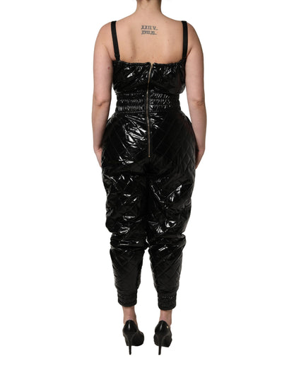 Dolce & Gabbana Women's Elastane Nylon Polyester & Silk One-Piece - Black