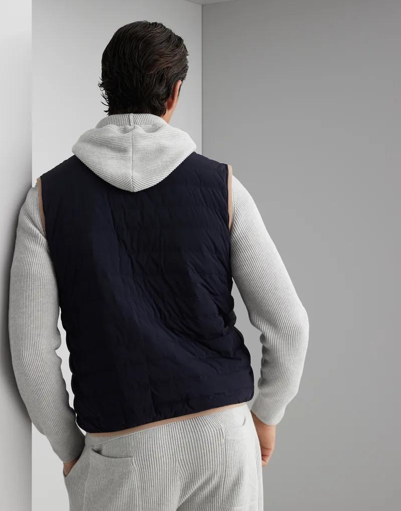 Brunello Cucinelli Multicolor Polyamide Sleveless Jacket