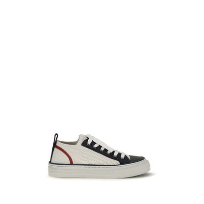 Brunello Cucinelli Multicolor Cotton Low Top Sneakers
