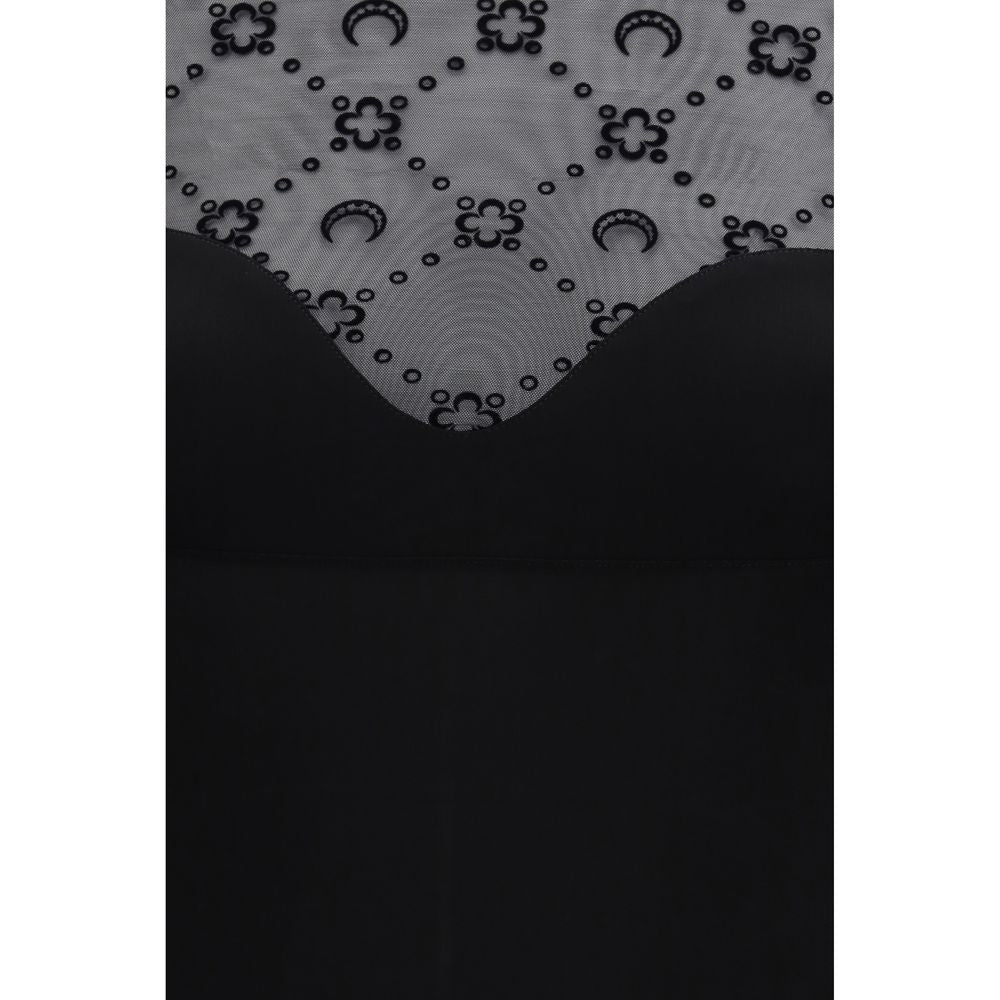 Marine Serre Black Polyamide Jumpsuit