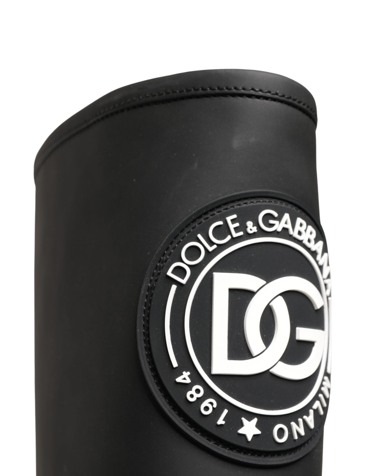 Dolce & Gabbana Women's Calfskin & Goat Leather High-Heel Over-The-Knee Boots - Black